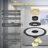 4" Drain Grate Kit Compatible with Schluter Systems kerdi Shower
