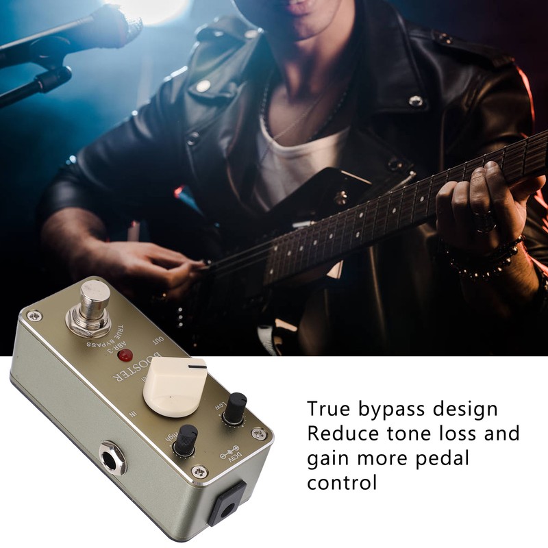 Distortion Effect Booster Monoblock Effect Pedal for Electric Guitar Audio