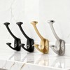 HARPOON Double Prong Decorative Wall Hook | 3 Pack Oil