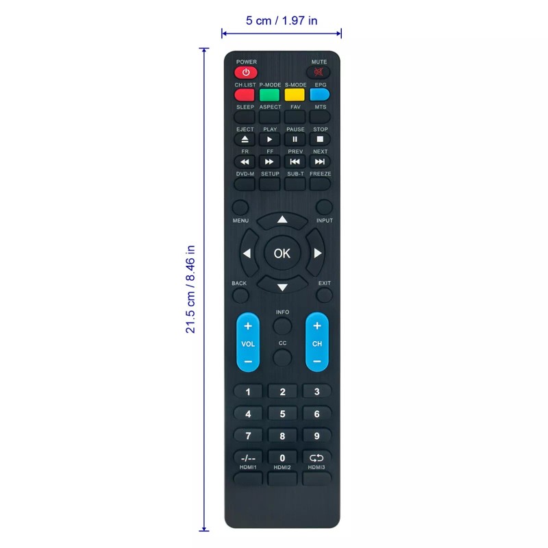 For Atyme New Replaced Remote for Atyme TV 650AM7UD 550AM7UD