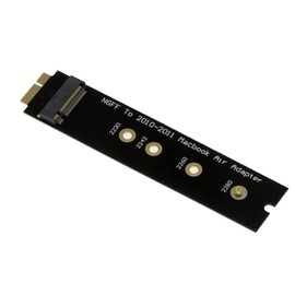 KALEA-INFORMATIQUE M2 to MAC 2010 and 2011 Adapter to install M.2 SSD into a Mac instead of the original 6+12 pin SSD. Long Version with Tools