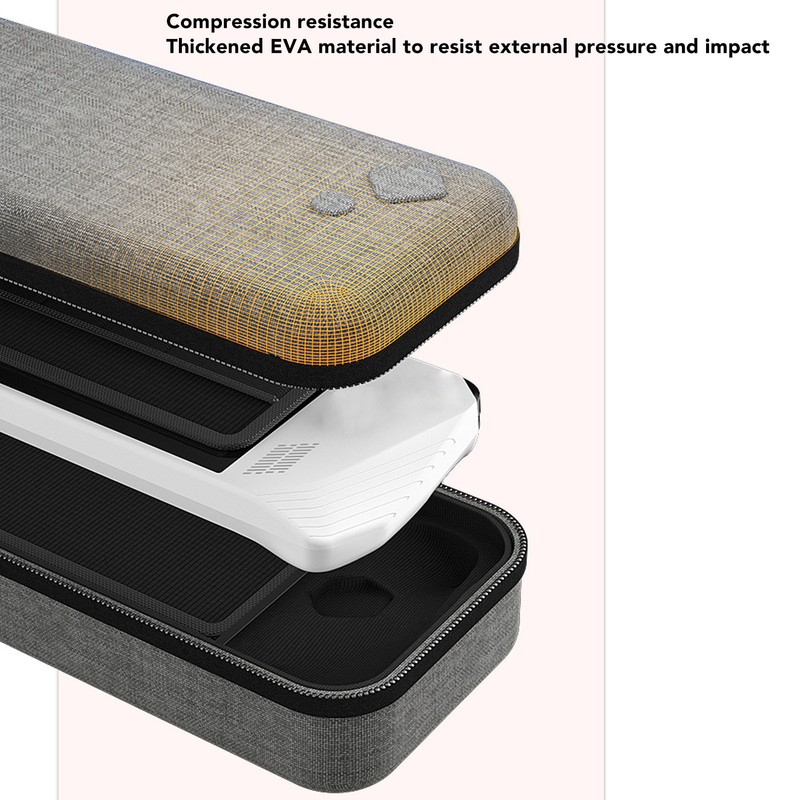 Game Console Carrying Case Professional EVA Shockproof Scratch Resistance Hard
