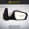 Dasbecan Left Driver Side Mirror Compatible With 2018-2023 Chevy Equinox