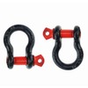 Anti-Rust 1/2" D Ring Bow Shackle Isolator 2 Pk Unbreakable