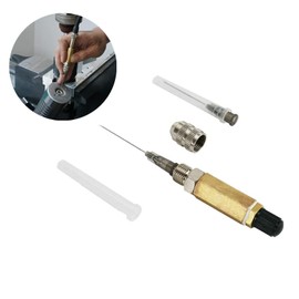 NICECNC Nitrogen Needle Kit with Needle Head Compatible with RZR's, Arctic Cat,Ohlins,Raptor truck shocks,Fox UTV,snowmobile shocks
