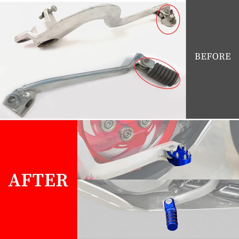 DRZ400 DRZ400S DRZ400SM Rear Cleats Brake Pedal Shift Lever Toe