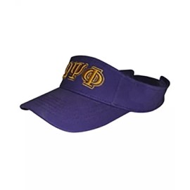 Omega Psi Phi Fraternity Visor Hat Cap-New!