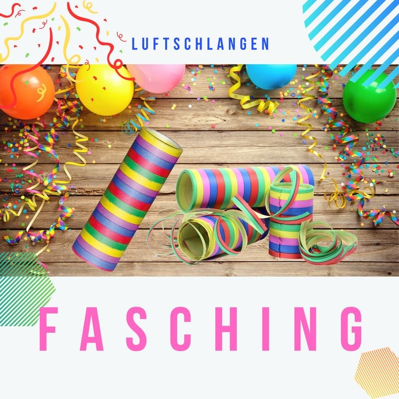 Nico Europe® Streamers Pack of 100 5 Colours 4/18