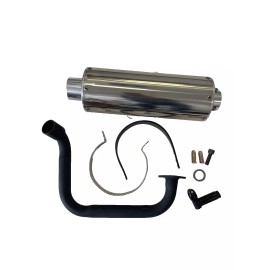 COOLSTER Exhaust Muffler Pipe for Coolster Go Kart GK-6150