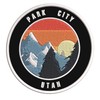 Park City, Utah Ski Restort Mountain Embroidered Premium Patch DIY