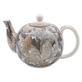 The Leonardo Collection LP94981 Ceramic Tea Pot | Acanthus Design | 1 Pc