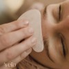 Guasha Cuarzo Rosa Masaje Facial Lifting Piedra Avella