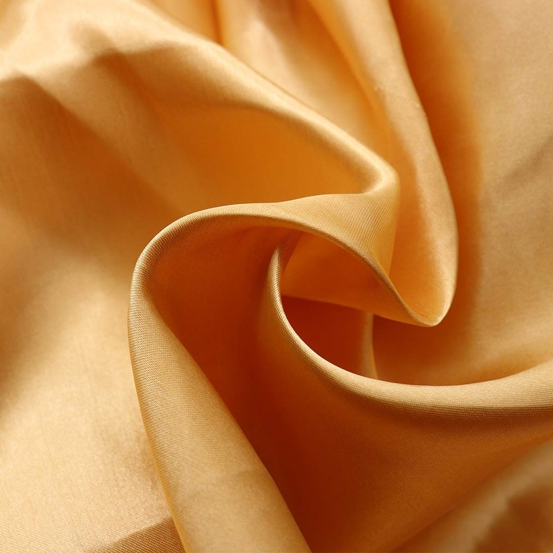 TINWARM 90 x 132 Inch Rectangle Satin Tablecloth for Wedding
