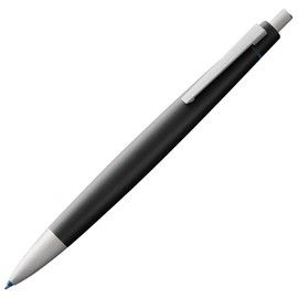 Lamy 2000 Black 4 Color Ballpoint Pen - Multi Color Ballpoint Pen (Black, Blue, Red, Green) - With Visibility Mechanism - Includes M21 Ballpoint Pen Refill for Black, Blue, Red and Green