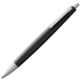 Lamy 2000 Black 4 Color Ballpoint Pen - Multi Color Ballpoint Pen (Black, Blue, Red, Green) - With Visibility Mechanism - Includes M21 Ballpoint Pen Refill for Black, Blue, Red and Green