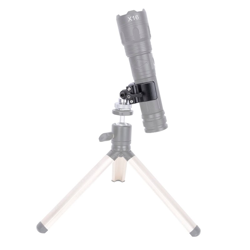 Niceyrig Shotgun Microphone Holder Microphone Holder Cold Shoe Camera Flashlight