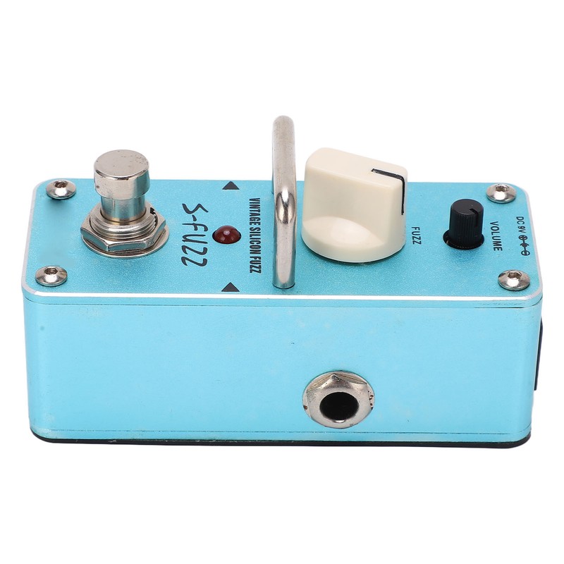Fuzz Electric Guitar Pedal Accurate Blue Metal Mini Single Effect