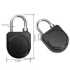 Battery-Free NFC Padlock, Smart Keyless Mobile App Unlocking Padlock, Waterproof