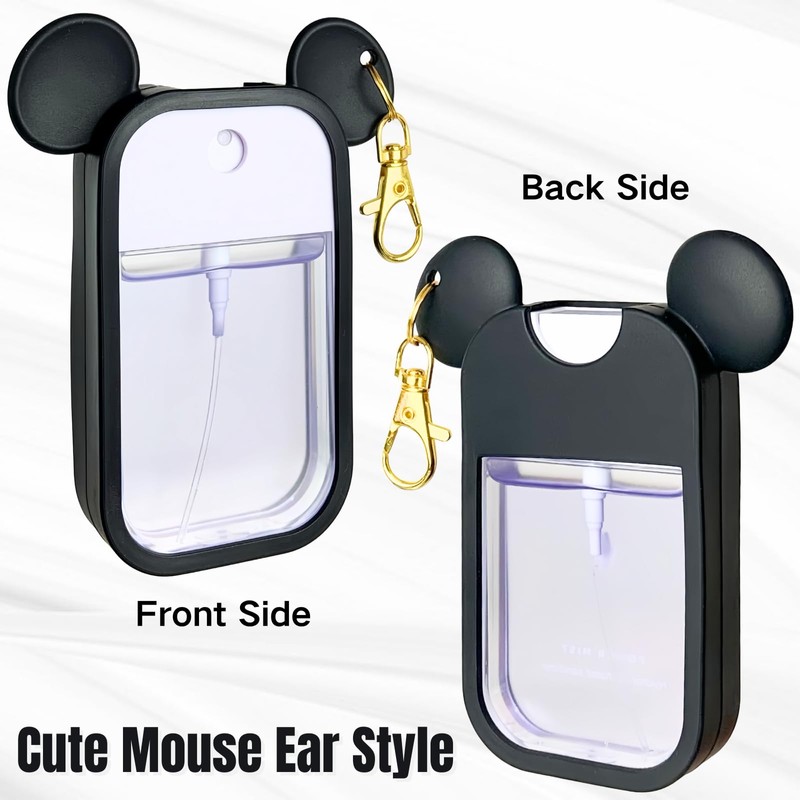 CKONXE Mouse Design Silicone Case Compatible with Touchland Hand Sanitizer