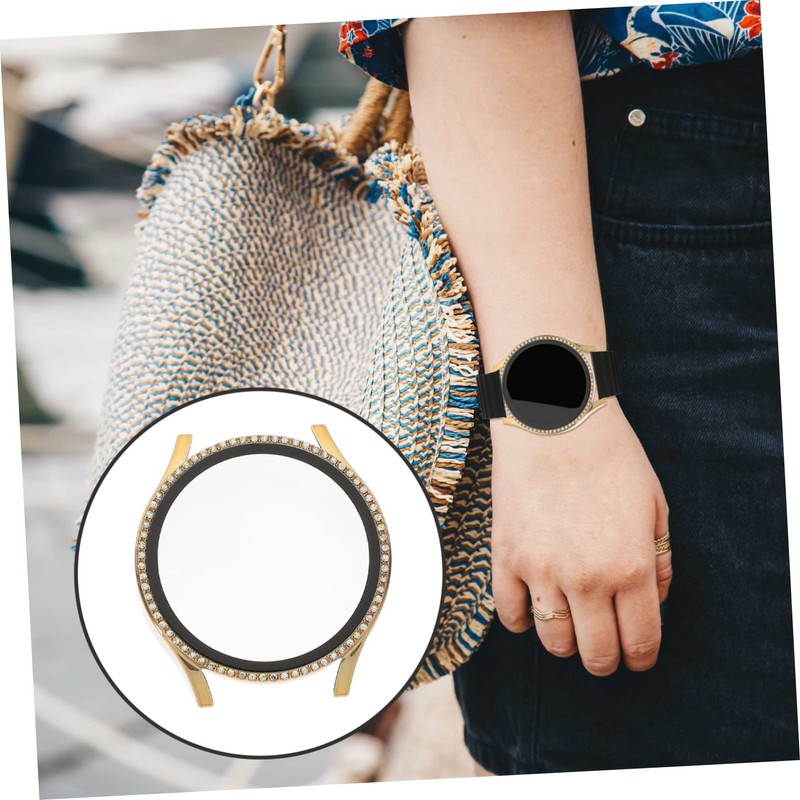 GRIRIW Watch Protector Diamond Case for Watch Pc Tempered Scratch-Resistant