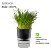 GEFU Botanico Herb Pot Silver/Black One Size