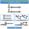 Insaga J Bolt Gate Hinge, 304 Stainless Steel Farm Gate
