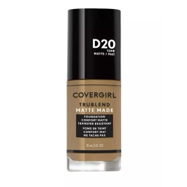 COVERGIRL TruBlend Matte Made Liquid Foundation, True Caramel