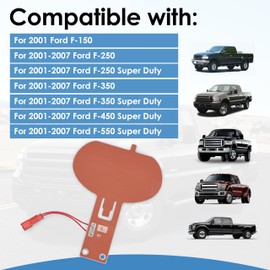 KITONLA Horn Contact Fit for 2001-2007 Ford F-150 F-250 F-350 F-450 F-550 Super Duty Replace# 924-904 6C3Z13B802C