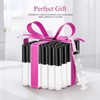 KPX 30 Pcs Clear lip Gloss Tube Containers Bulk Wand