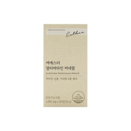 에스더포뮬러 여에스더 멀티비타민 미네랄 1000mg x 30정 x 1박스