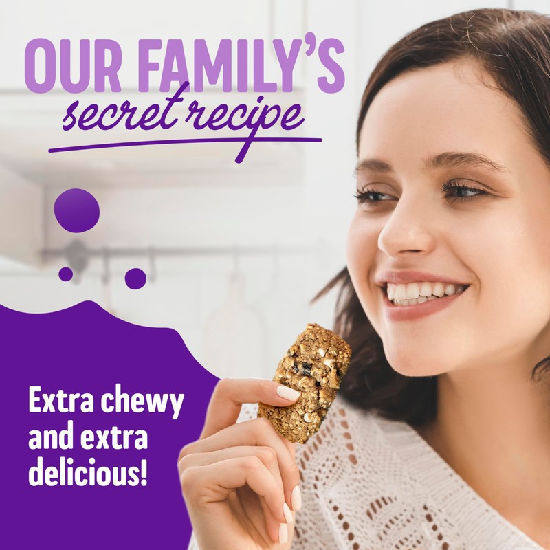 Cooper Street Cookies Chewy Granola Bakes Blueberry Pomegranate, 1 Ounce