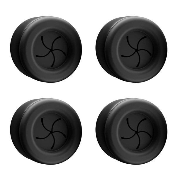 Set of 4 Premium Towel Holders for Bathroom, Kitchen and