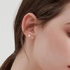 CANDYFANCY 3 Pairs 20G Titanium Stud Earrings for Women Men