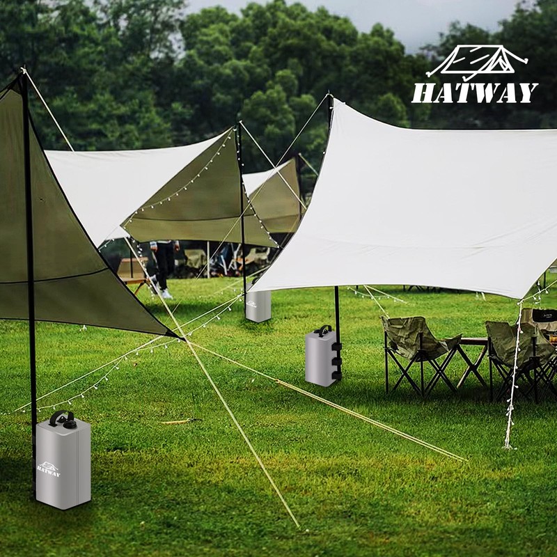 Hatway Canopy Water Weight Bag,88 LBS Water Tent Weights Set