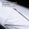 25pcs Blank Acrylic Fridge Magnets Set, 2" x 2“ Personal