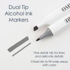 Nuvo Alcohol Markers 12/Pkg-Muted Midtones