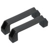 PATIKIL Plastic Pull Handles 150mm Hole Centers, 2 Pcs Square