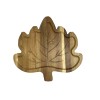 Godinger Leaf Acacia Wooden Serving Board 15" NEW