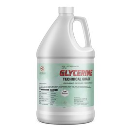 Glycerin Technical Grade - 1 Gallon Bottle for Resins, Coatings