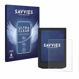 Savvies Pack of 6 Screen Protectors for PocketBook Verse Pro Screen Protector Ultra Transparent