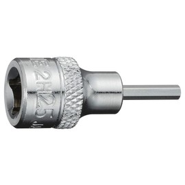 TONE Hexagon Socket 2H-2.5 Insertion Angle 0.25 inch (6.35 mm) (1/4 inch), Double Side Width 0.1 inch (2.5 mm)