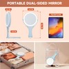 Makeup Mirror with Lights 2000mAh Rechargeable Travel Mirror