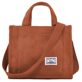 Niction Tote Bag Women Small Shoulder Bag Stylish Tote Handbag for Women Cord Hobo Bag Fashion Crossbody Bag College Bag 2023, caramel