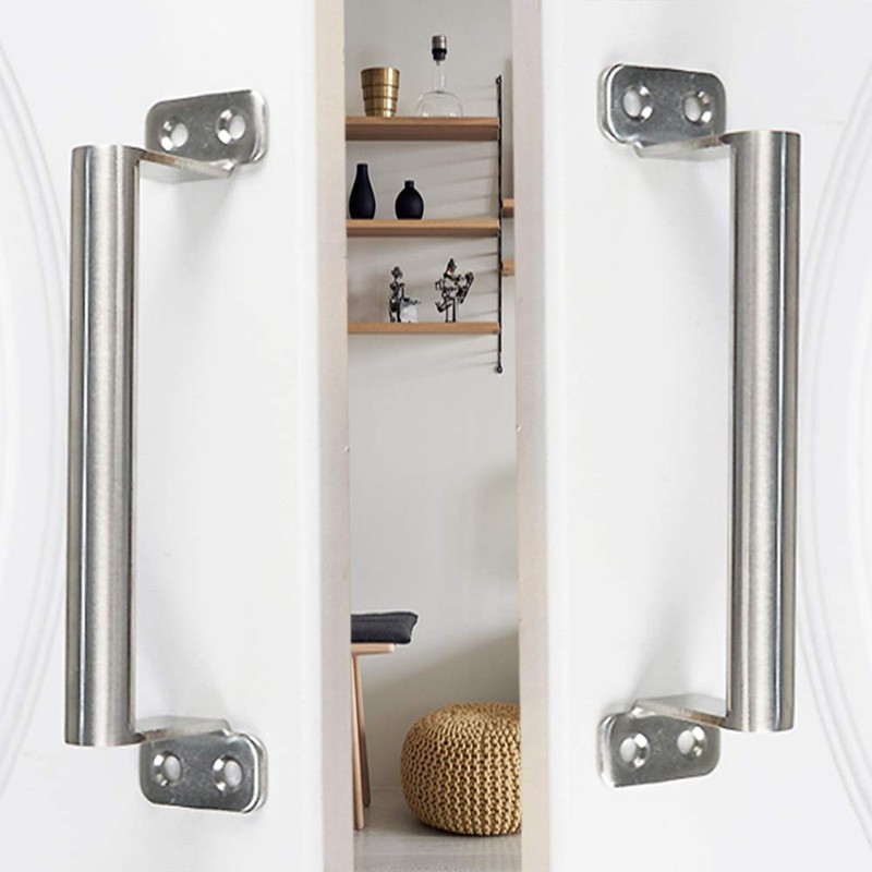 Surface Mounted Stainless Steel Handle, Simple and Modern Anti-Theft Door