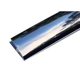 T-Molding.com 20ft Roll of Metallic Chrome 3/4" Plastic Tee Moulding for Arcade Game Cabinets, Counters, Shelves, or Tables