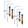POWERTEC 4PK Quick Screw Guide Rail Clamp for MFT Table