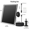 8W Solar Panel for Outdoor Security Camera, 5V Micro USB&