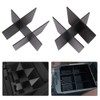 ROADFAR Black Center Console Armrest Kit Organizer Tray Divider Replacement