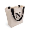 Cottonbagjoe Tote Bag, Spacious, Stylish, with Inner Pocket and Zip,