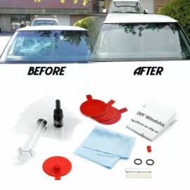 Miniduino Windscreen Windshield Repair Tool Set DIY Car Kit Wind Glass For Chip Crack Fix